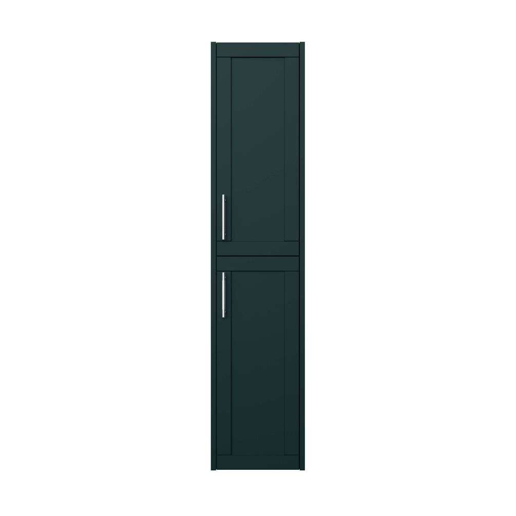 Cut out image of the Heritage Lynton 350mm Classic Green Wall Hung Cabinet & Handle Pack